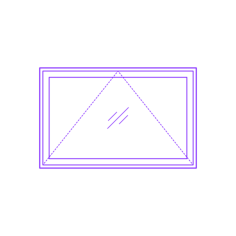 Buildings Awning Windows Icon Svg Vector, Free Vectors File